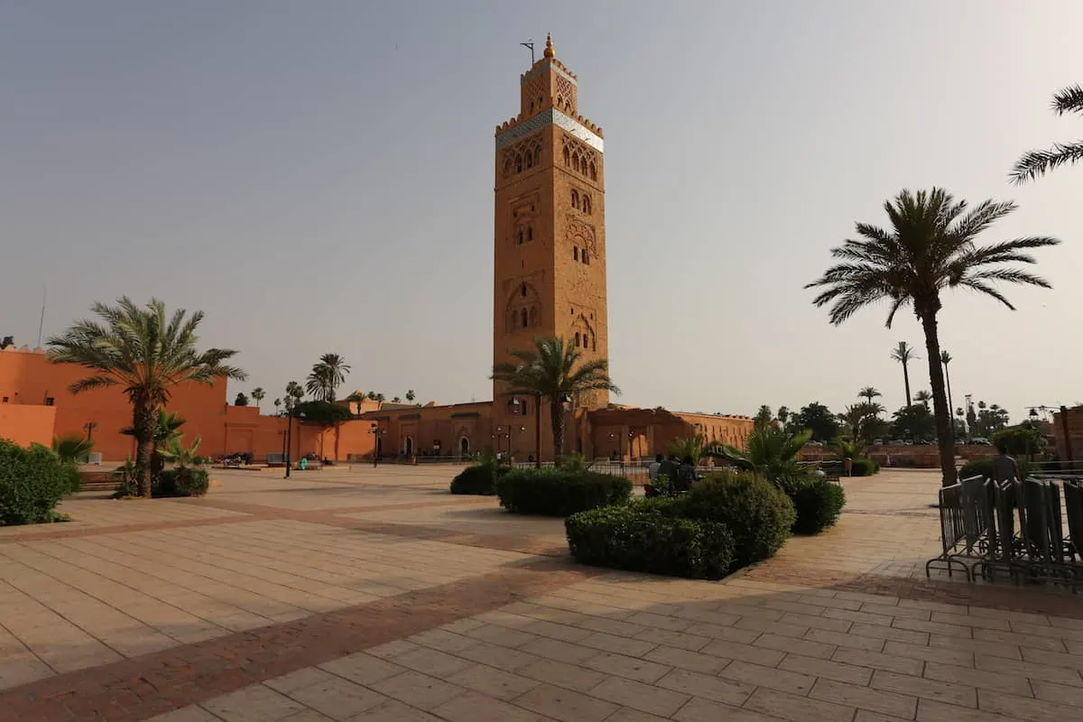 Take a photo of the Koutoubia Mosque