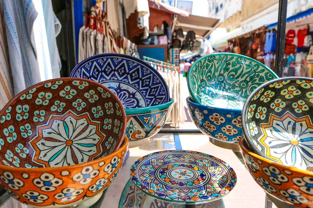 handcraft from the Essaouira's Medina.