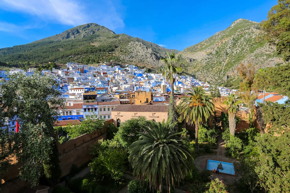 viewpoint on the way to the Spanish Mosque