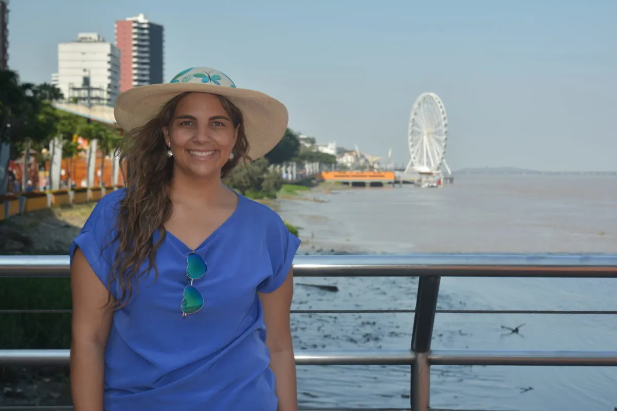 Malecón 2000 and La Perla ferris wheel