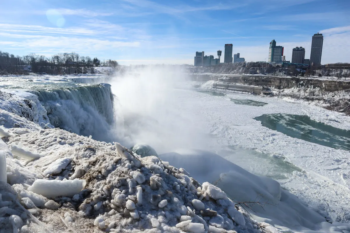 Qué hacer en Niagara falls en invierno