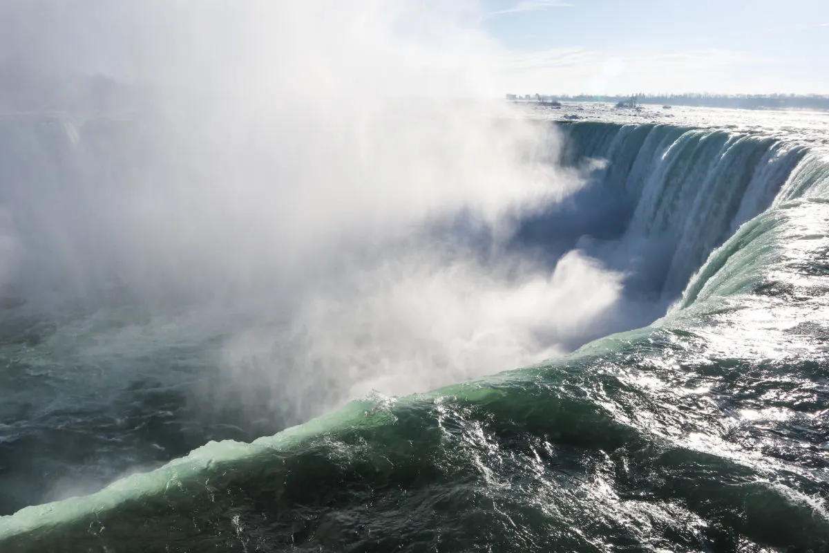 Cataratas del Niágara en invierno