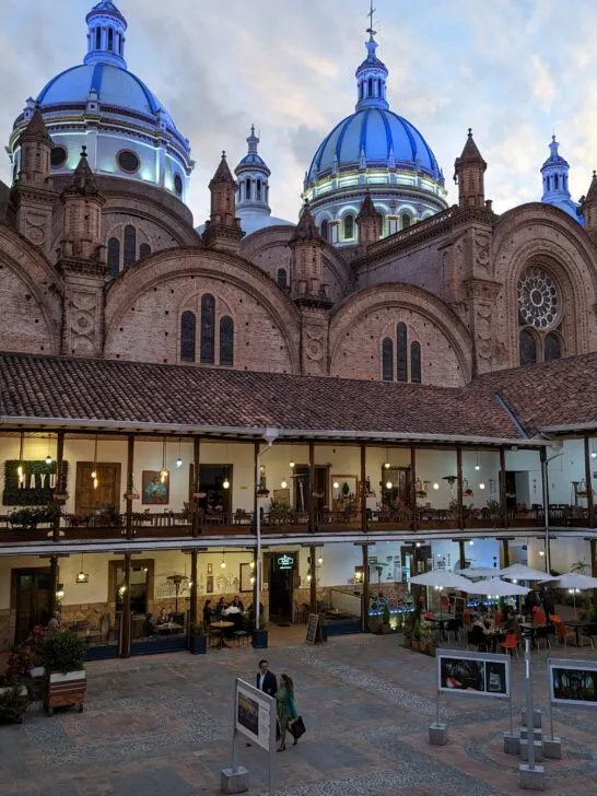 Seminario de San Luís al atardecer