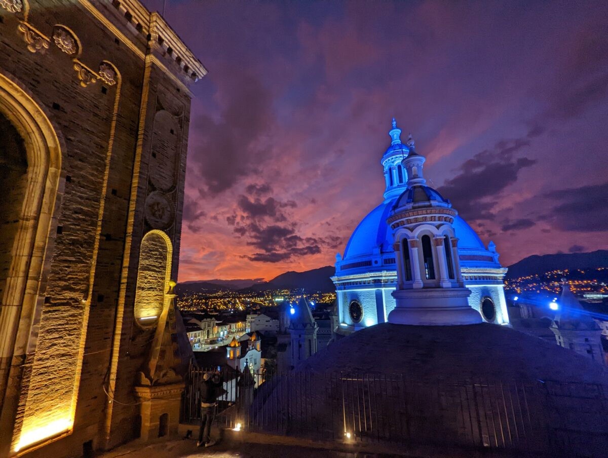 Subir a las cúpulas de la Nueva Catedral es una de las mejores cosas que hacer en Cuenca