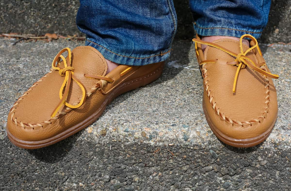 Genuine Moosehide Moccasins 