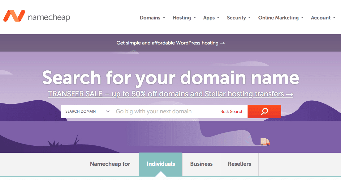 Buy a domain and a web hosting