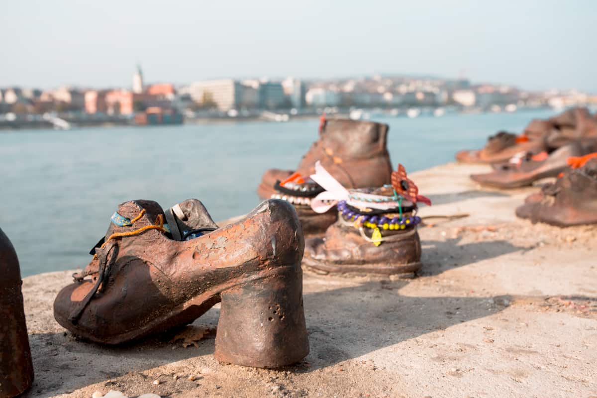 Shoes on the Danube