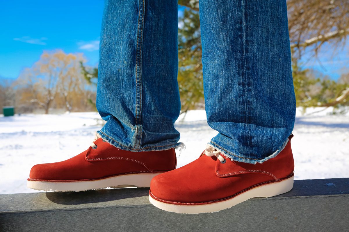 Comfortable shoes for the snow