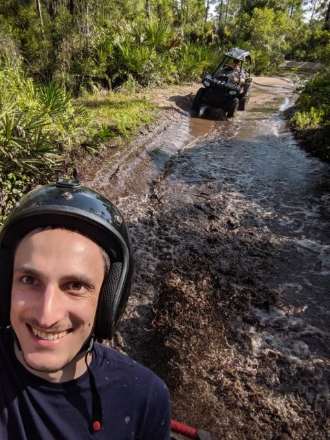 Steven on Back of ATV