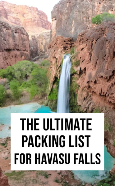 The Ultimate Packing List for Havasu Falls