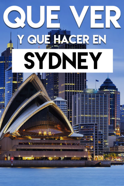 Las mejores cosas que ver y que hacer en Sydney